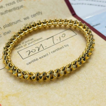 PULSERA DE ORO CLASH [LUXE]