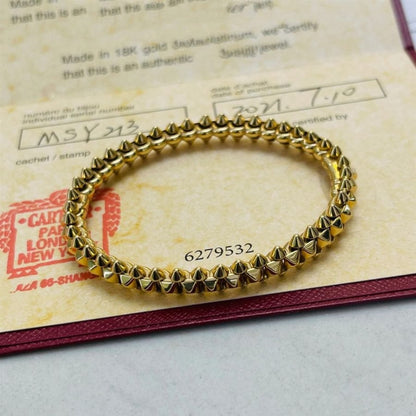 PULSERA DE ORO CLASH [LUXE]