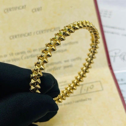 PULSERA DE ORO CLASH [LUXE]