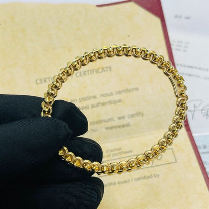 PULSERA DE ORO CLASH [LUXE]