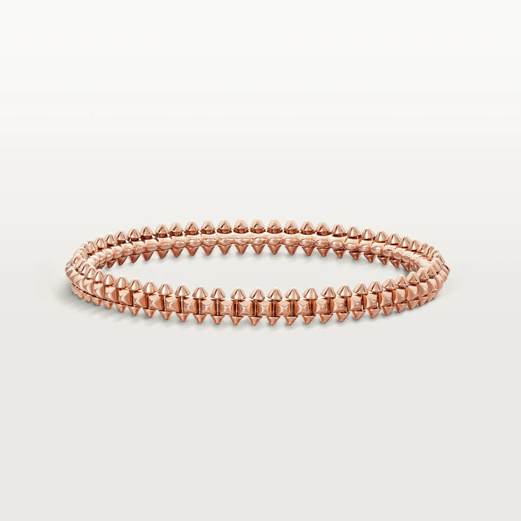 PULSERA CLASH DE ORO ROSA
