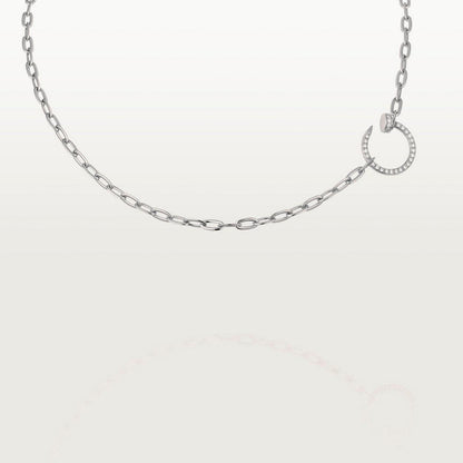 [LUXE] JUSTE NECKLACE FULL DIAMONDS