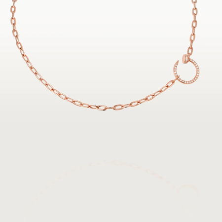 [LUXE] JUSTE NECKLACE FULL DIAMONDS