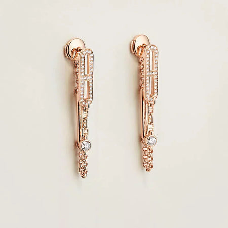 [LUXE] PENDIENTES COLGANTES DE DIAMANTES CHAOS