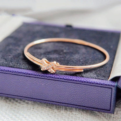 [LUXE]JEUX DE PULSERA ORO ROSA DIAMANTES