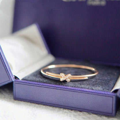 [LUXE]JEUX DE PULSERA ORO ROSA DIAMANTES