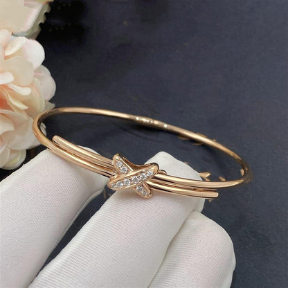 [LUXE]JEUX DE PULSERA ORO ROSA DIAMANTES
