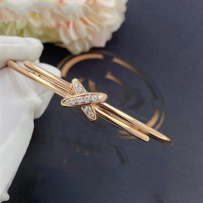 [LUXE]JEUX DE PULSERA ORO ROSA DIAMANTES