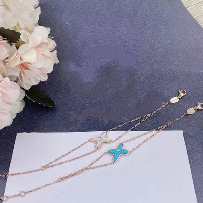 [LUXE]JEUX PULSERA TURQUESA ORO ROSA 1 DIAMANTE