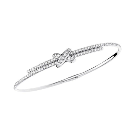 [LUXE]JEUX DE PULSERA DIAMANTES PLATA