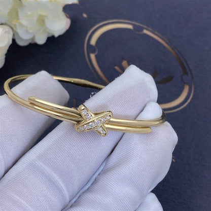 [LUXE]JEUX DE PULSERA ORO DIAMANTES