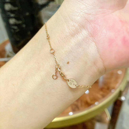[LUXE]JEUX DE BRACELET MOP ORO ROSA DIAMANTES
