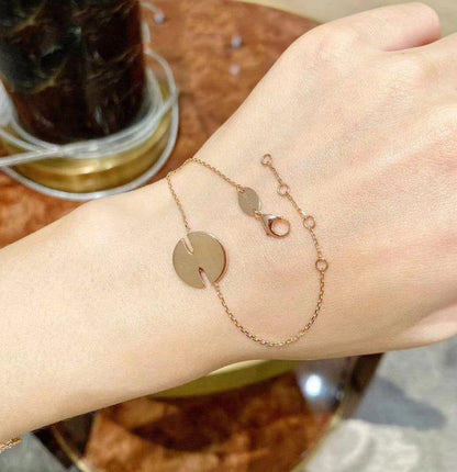 [LUXE]JEUX DE BRACELET MOP ORO ROSA DIAMANTES