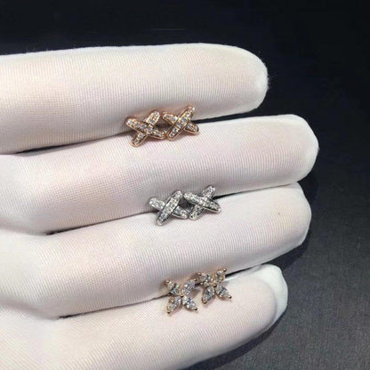 [LUXE]PENDIENTES JEUX DE DIAMANTES