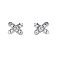 [LUXE]PENDIENTES JEUX DE DIAMANTES