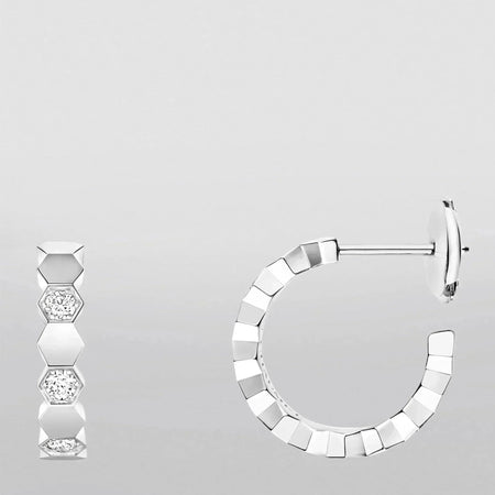 [LUXE]Anillo con diseño hueco de trébol de cuatro hojas en forma de flor