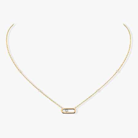 [LUXE] MOVE UNO DIAMOND NECKLACE