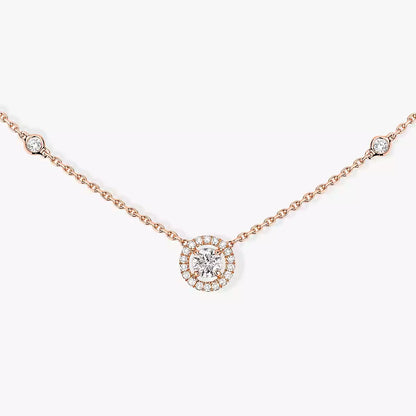 [LUXE] Diamond Necklace 0,20ct Brilliant Shape Joy