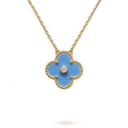 [LUXE] 2026 CLOVER 15MM CHRISTMAS LIMITED EDITION SINGLE FLOWER NECKLACE