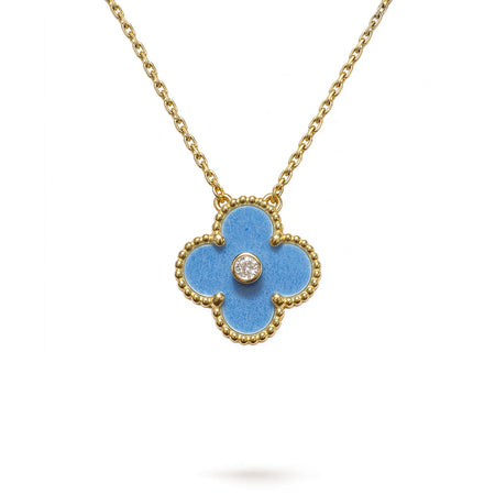 [LUXE] 2026 CLOVER 15MM CHRISTMAS LIMITED EDITION SINGLE FLOWER NECKLACE