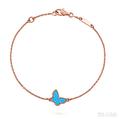 [LUXE]PULSERA DE MARIPOSA TURQUESA