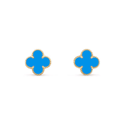 [LUXE] COLECCIÓN DE PENDIENTES DE TRÉBOL DE 15 MM