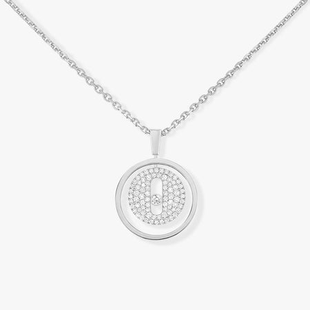 [LUXE] LUCKY MOVER PM PAVED NECKLACE