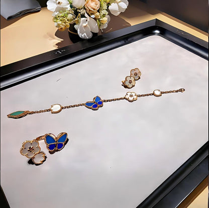 [LUXE]2026 NEW STYLE LUCKY SPRING BUTTERFLY OPEN-FACE RINGS