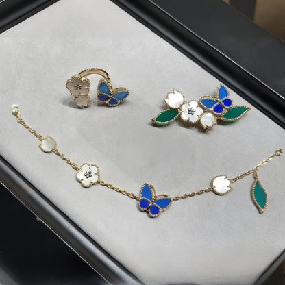 [LUXE]2026 NEW STYLE LUCKY SPRING BUTTERFLY OPEN-FACE RINGS