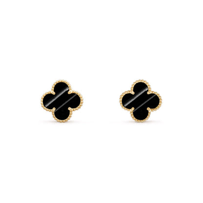 [LUXE] COLECCIÓN DE PENDIENTES DE TRÉBOL DE 15 MM