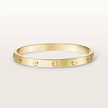 [LUXE] Clover & Love & Juste 3-Piece Gold Bracelet Stack Set