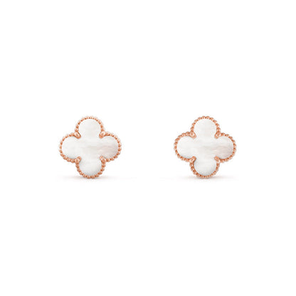 [LUXE] COLECCIÓN DE PENDIENTES DE TRÉBOL DE 15 MM