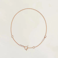 [LUJO]HM STERLING CHAINE D'ANCRE CORAZÓN