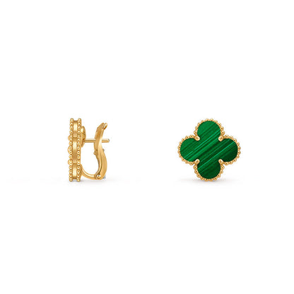 [LUXE]CLOVER 15MM MOP EARRINGS COLLECTION