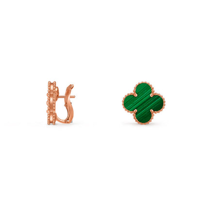 [LUXE]CLOVER 15MM MOP EARRINGS COLLECTION