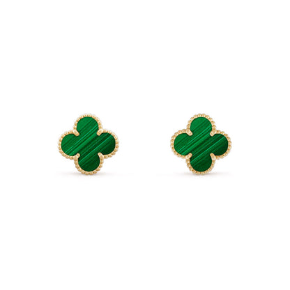 [LUXE] COLECCIÓN DE PENDIENTES DE TRÉBOL DE 15 MM