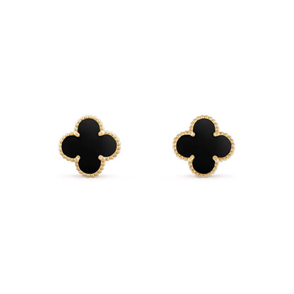 [LUXE] COLECCIÓN DE PENDIENTES DE TRÉBOL DE 15 MM