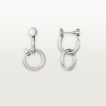 [LUXE] JUSTE NO DIAMOND DOUBLE EARRINGS