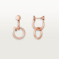 [LUXE] JUSTE NO DIAMOND DOUBLE EARRINGS