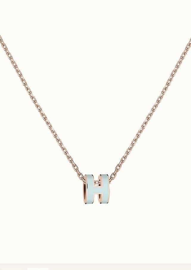 [LUXE] COLLAR POP H AZUL CLARO