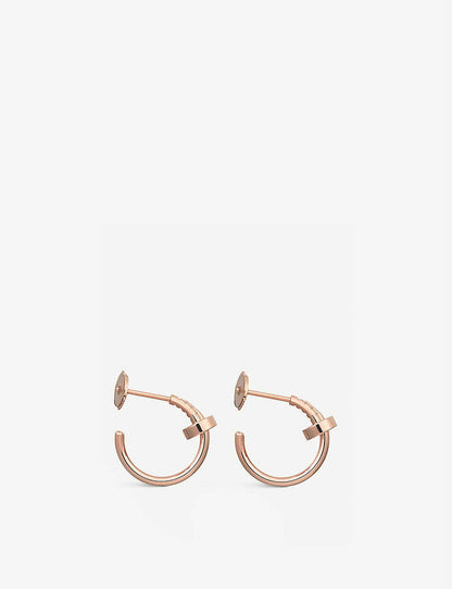 PENDIENTES [LUXE]JUSTE ORO ROSA