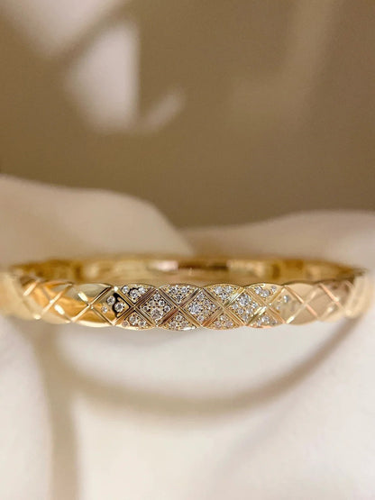 [Lujo]KOKO CRUSH MEDIOS DIAMANTES PLATA GLORIOSA ORO ROSA 