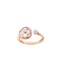 [LUXE]SUN 1 ANILLO DE TRAPEADORA ROSA CON DIAMANTE