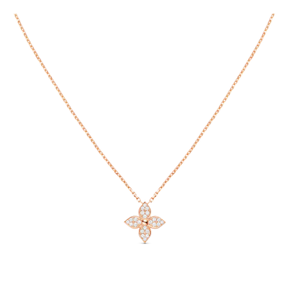 [LUXE]COLLAR DE DIAMANTES CON ESTRELLA