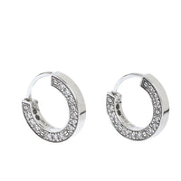 [LUXE]PENDIENTES DE DIAMANTES LOVE