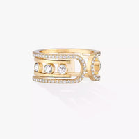 [LUXE] Move 10th Diamond Ring in Gold