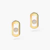[LUXE] So Move Diamond Earrings in Yellow Gold