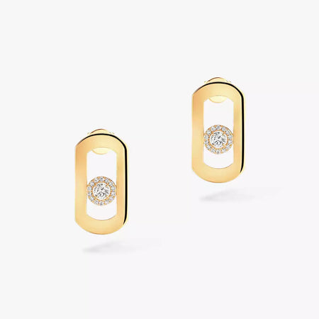 [LUXE] So Move Diamond Earrings in Yellow Gold