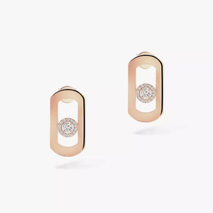 [LUXE] So Move Diamond Earrings in Yellow Gold