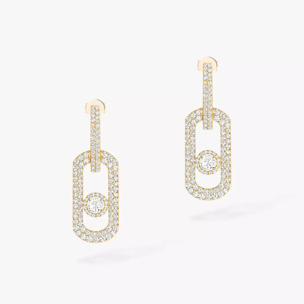[LUXE] So Move XL Pave_-Set Diamond Pendant Earrings